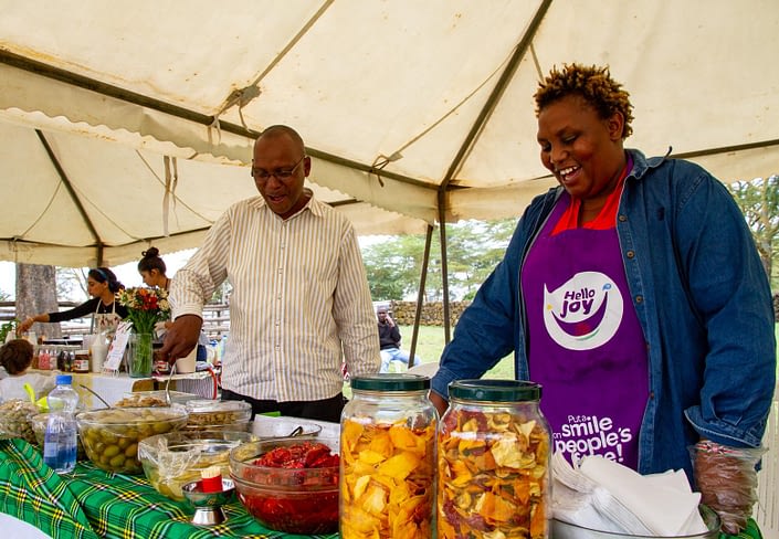 Naivasha Farmers' Market in Nairobi, Kenya