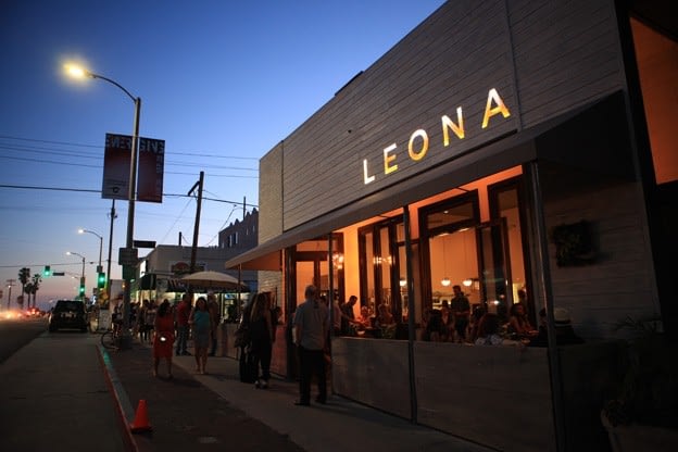 LEONA Restaurant in Venice, CA