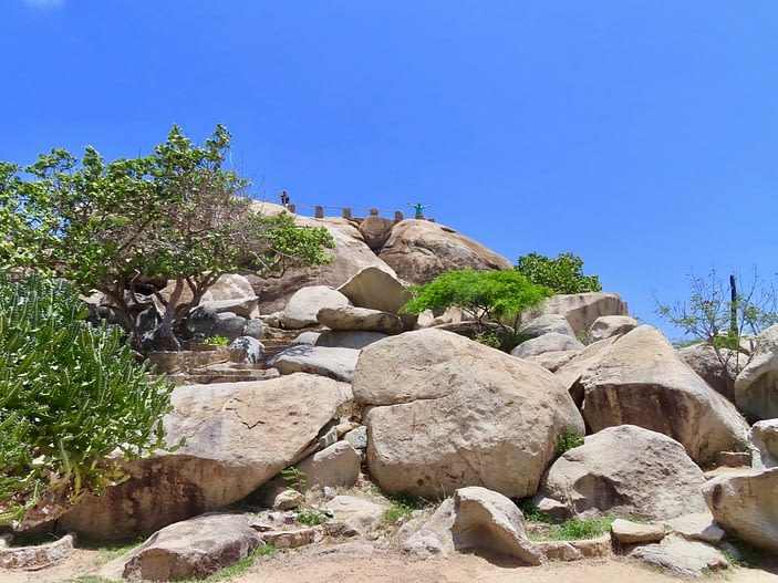 Casibari Rock Formations in Aruba
