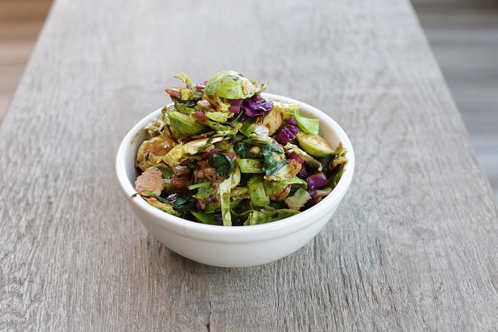 Brussels Sprout Salad at AllSpice Kitchen and Grill in Los Angeles