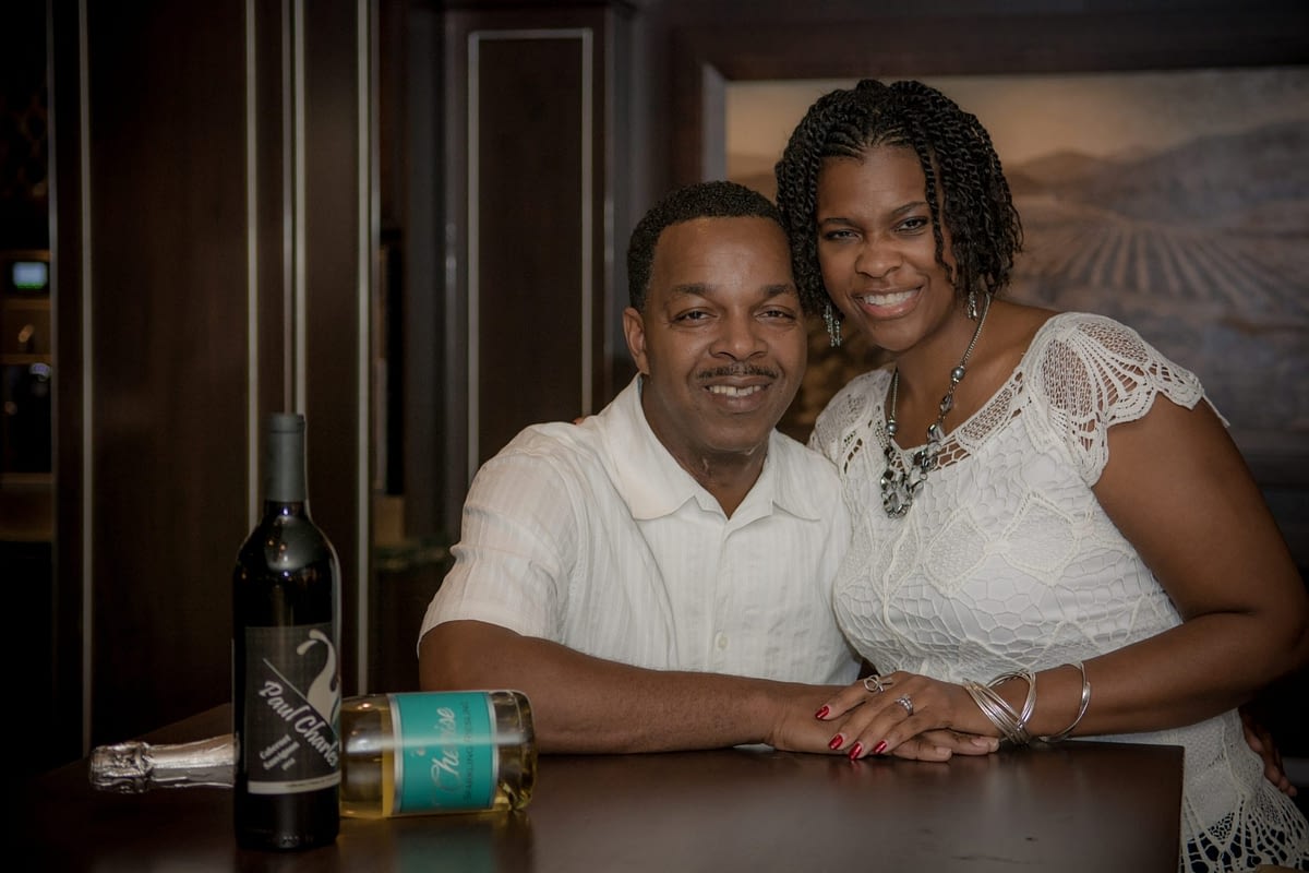Paul and Cherisse Charles of Charles Wine Co.