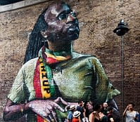 Black Mural in London
