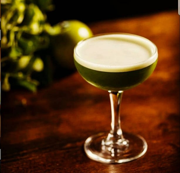 Collard Green cocktail by Tiffanie Barriere