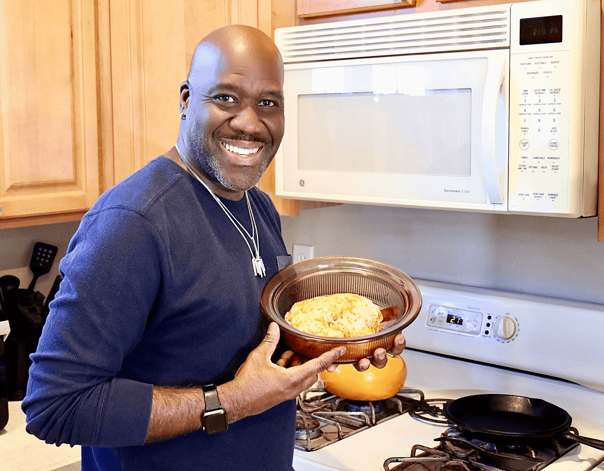 Singer Will Downing cooking
