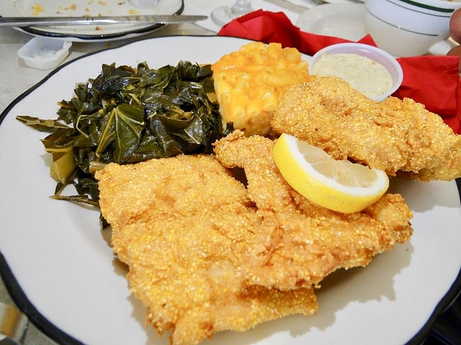 Fried Catfish at Miss Mamie's Spoonbread Too