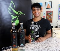 Co-founder Nayana Ferguson of Anteel Tequila