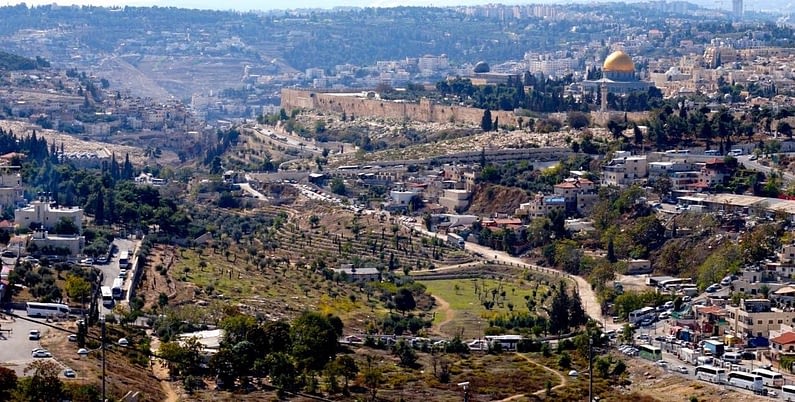 Mount of Olives in Israel
