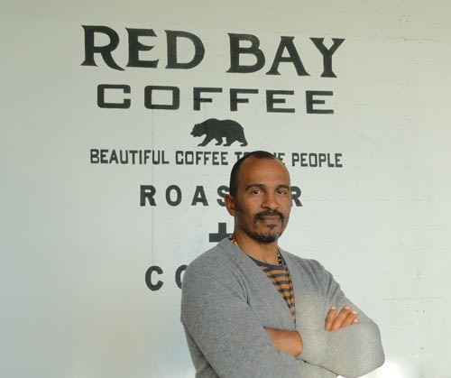 Kebe Konte, owner of Red Bay Coffee